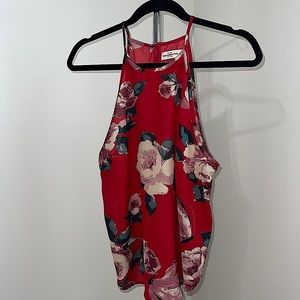 Abercrombie Floral Halter Top
